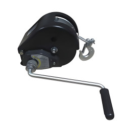Treuil manuel 2950 Kg – Structure robuste en acier galvanisé avec câble 10 m.