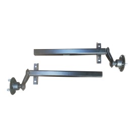 2 Demi Essieux Remorque à Souder 750 KG - 4TR 130 - Roulements Cartouche