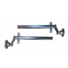 2 demi essieux Remorque à Souder 750KG 4TR 115