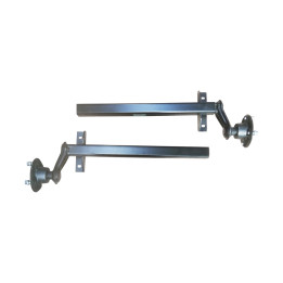 2 demi essieux Remorque à Souder 500KG 4TR 115 - Essieux non-freinés
