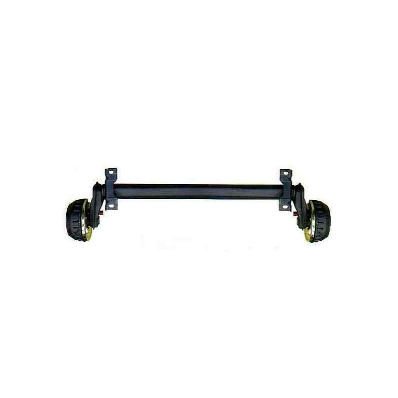 Essieu freiné AL-KO 1600 KG - Moyeu 5 trous 140 mm avec EAB personnalisable. Essieu freiné AL-KO 1600 KG - Moyeu 5 trous 140 mm avec EAB personnalisable.