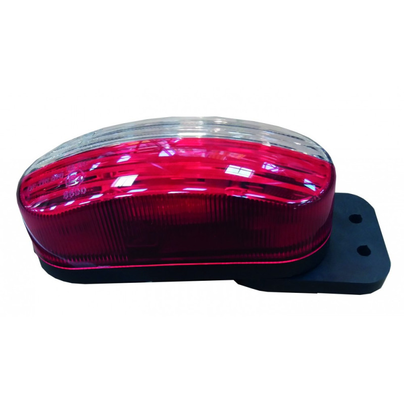 Feu de gabarit bicolore à LED sur languette - Gauche