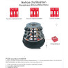 Gyrophare Multifonction LED Magnétique