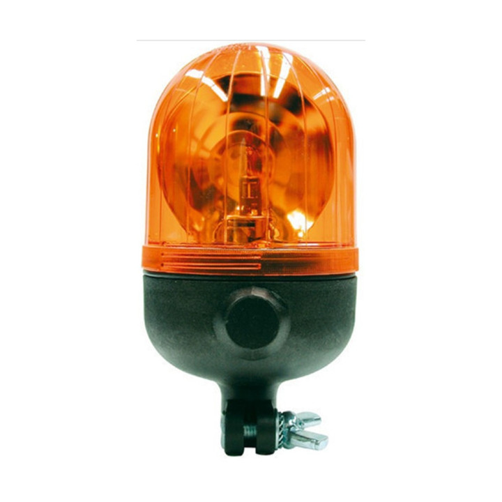 Gyrophare MICROROT tige rigide 12 V - H. 204 mm - Ø 110 mm