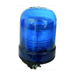 Gyrophare SIRIUS tige rigide 10 à 30 V xénon bleu - IP65 IP66 - H. 201 mm - Ø 120 mm