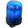 Gyrophare SIRIUS tige rigide 10 à 30 V xénon bleu - IP65 IP66 - H. 201 mm - Ø 120 mm