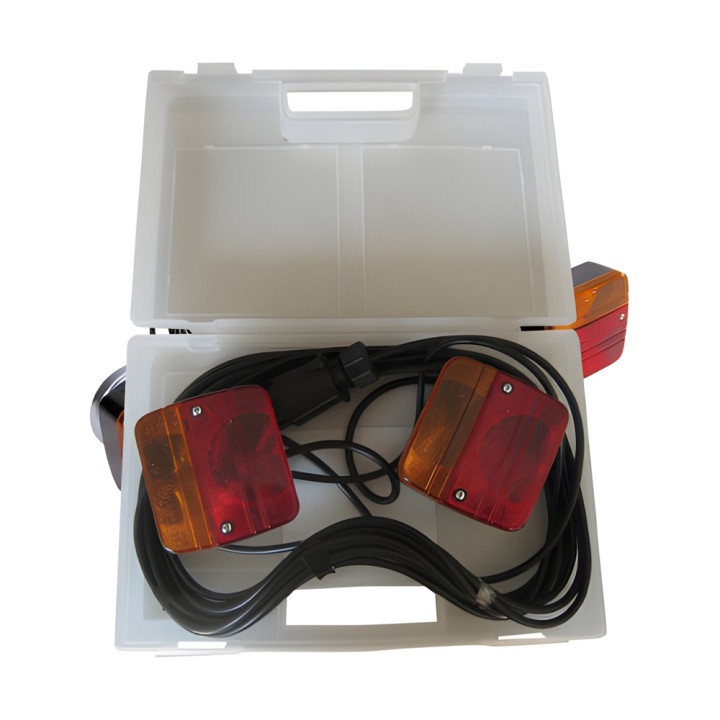 Equipement à poser magnétique avec valisette - Alimentation 12 M - entre feux 4 M