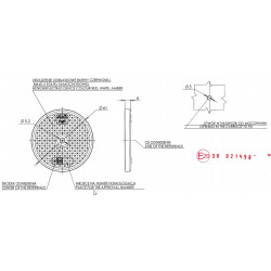 CATADIOPTRE ROND BLANC