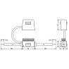 PORTE FUSIBLE INTEGRE ETANCHE