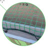 BACHE FILET REMORQUE 350 x 180 cm
