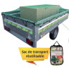 BACHE FILET REMORQUE 350 x 180 cm