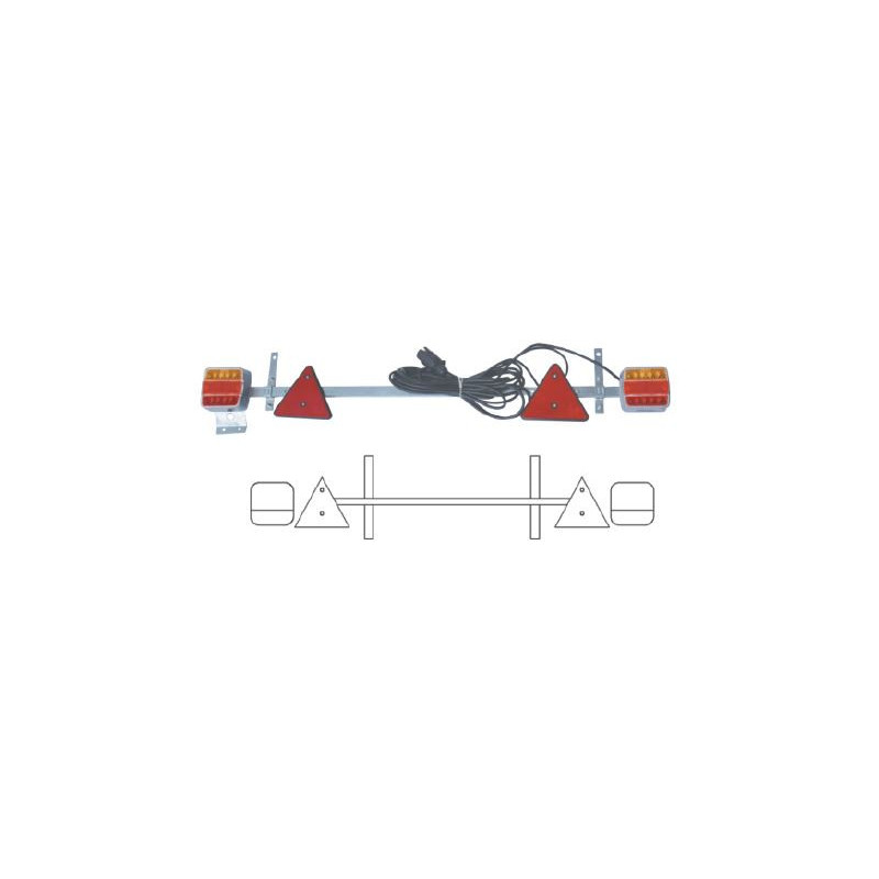 RAMPE AGRICOLE HALOGENE ALIMENTATION 7M50 RAMPE AGRICOLE HALOGENE ALIMENTATION 7M50
