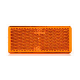 CATADIOPTRE ADHESIF RECTANGLE ORANGE