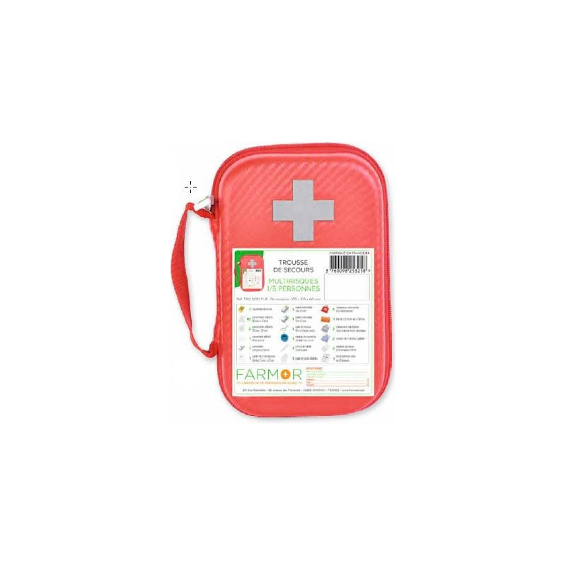 TROUSSE DE SECOURS MULTIRISQUES 1/5 PERS TROUSSE DE SECOURS MULTIRISQUES 1/5 PERS