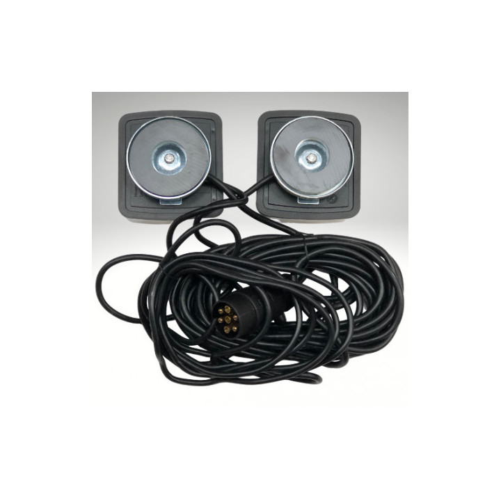 Equipement magnétique à LED Alimentation 7,50 m Entre feux 4 M