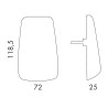 Feu clignotant à LED - Applique - JOKON