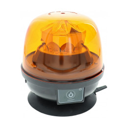 Gyrophare LED magnétique sans fil - 7 modes d’éclairage, batterie rechargeable 8h