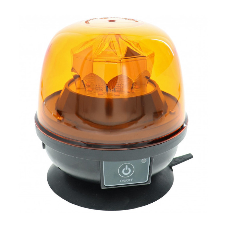 Gyrophare LED magnétique sans fil - 7 modes d’éclairage, batterie rechargeable 8h Gyrophare LED magnétique sans fil - 7 modes d’éclairage, batterie rechargeable 8h
