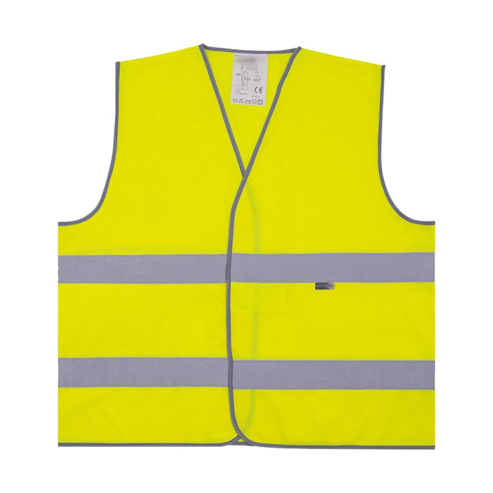 Gilet de sécurité Jaune Taille Unique