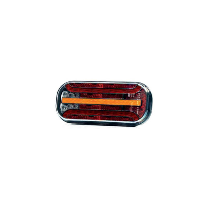 FEU ARRIERE LED 12-36V 5 FONCTIONS GAUCHE/DROITE