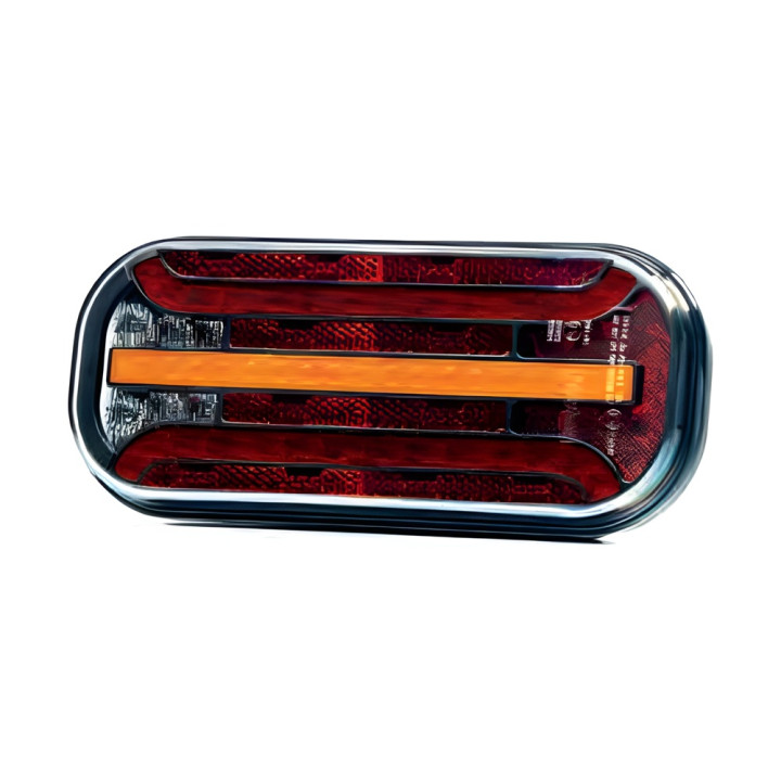 FEU ARRIERE LED 12-36V 5 FONCTIONS GAUCHE/DROITE