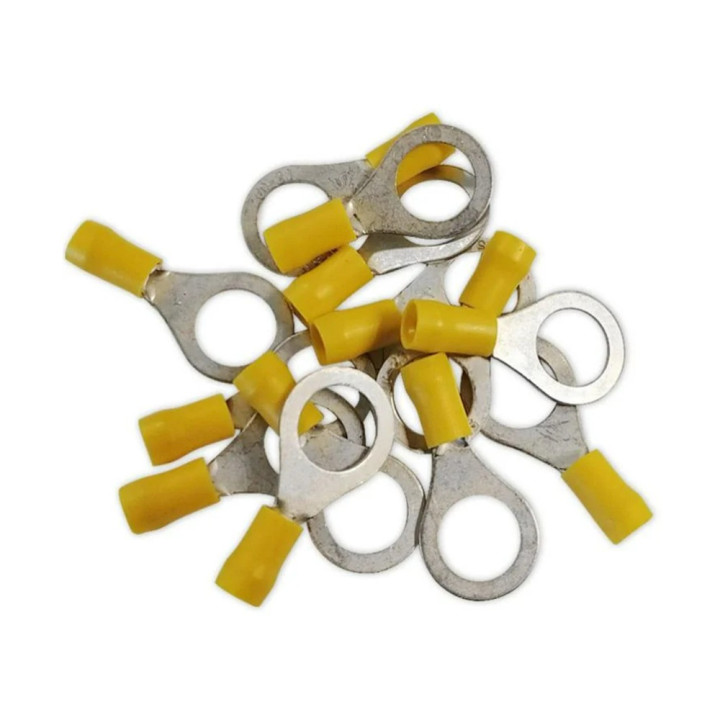 Cosses à oeil jaune 6mm