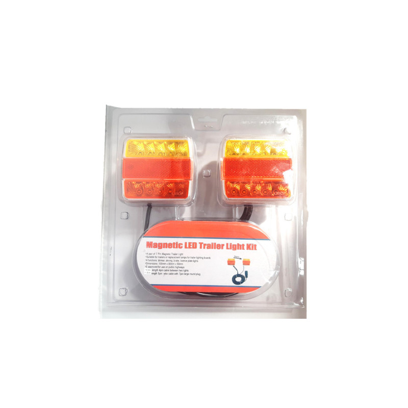 Equipement lanterne à LED 3 fonctions - Alimentation 4 M à poser (blister)