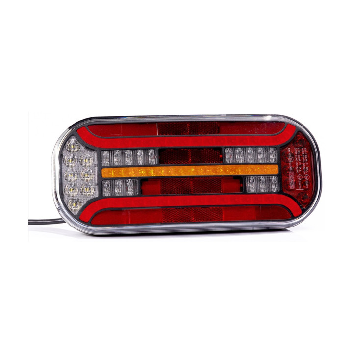 Feu arrière à LED 12-36V 6 fonctions GAUCHE