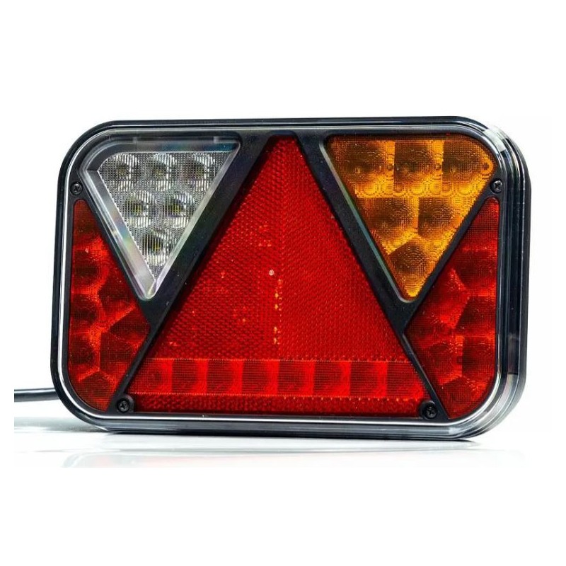Feu arrière LED 12V 6 fonctions D 5 PIN
