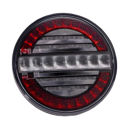 Feu arrière à LED rond 12 24V 3 fonctions