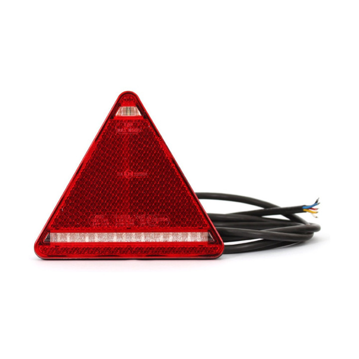 Feu arrière triangle à LED - 6 fonctions droit - Maxter Accessoires
