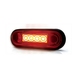 Feu de position LED 12 36V ROUGE