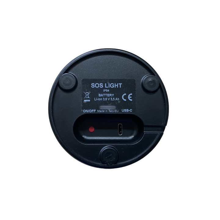 Gyrophare LED de secours magnétique et autonome (Batterie Li-ion)