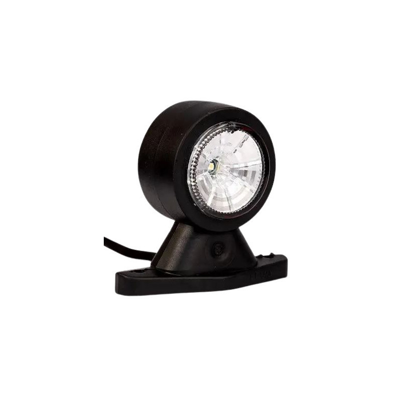 Pack de 2 Feux de Gabarit LED 12/24V Rouge Blanc - Bras Court