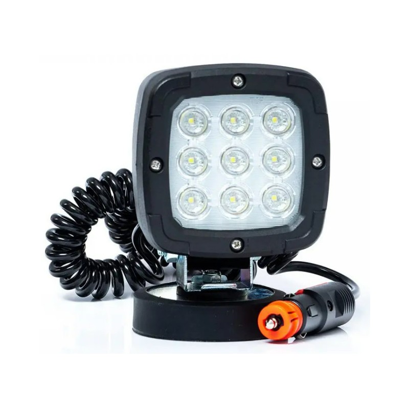 Phare de travail LED 1800 LUMENS 12/24V MAGNETIQUE 7.8M