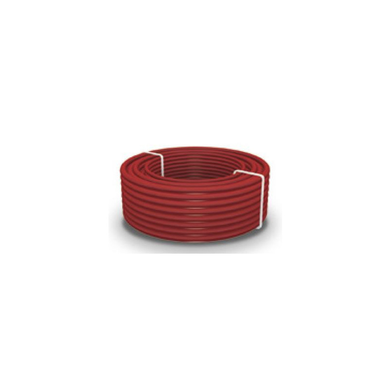 ROULEAU DE CABLE 25M - 10mm² ROUGE