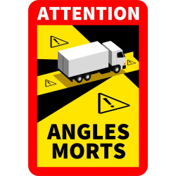 Sticker Angles morts PL bâché