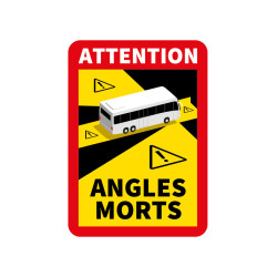 Sticker Angles morts pour Bus