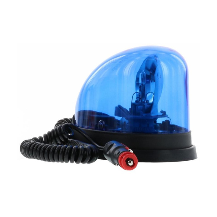 Gyrophare GOUTTE D´EAU magnétique bleu