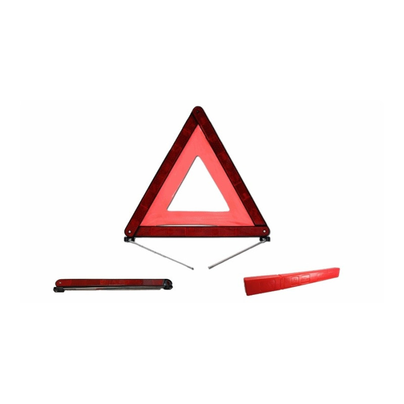 Triangle de pré-signalisation avec étui Triangle de pré-signalisation avec étui