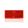 CATADIOPTRE ADHESIF RECTANGLE ROUGE - 96 X 42 mm