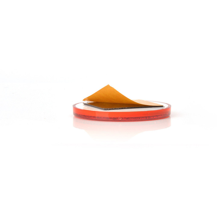 CATADIOPTRE ADHESIF ROND ORANGE
