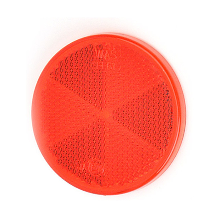 CATADIOPTRE ADHESIF ROND ORANGE