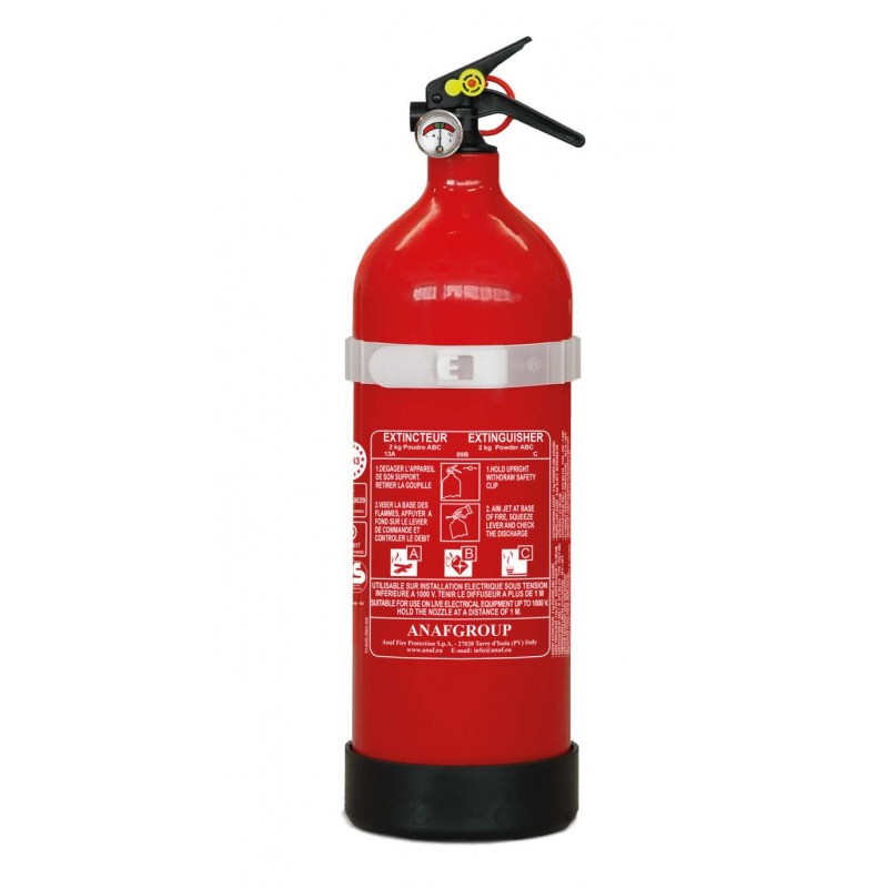 Extincteur 2KG - Pression Permanente Extincteur 2KG - Pression Permanente