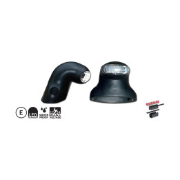 Eclaireur de plaque LED 12-24V+ système click-in