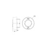 FEU ARRIERE 3 FONCTIONS LED 12/24V
