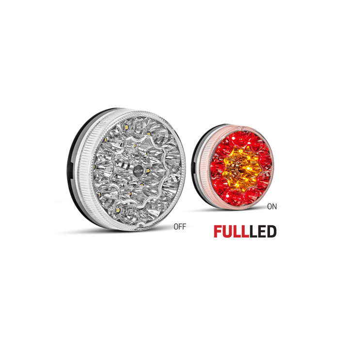 FEU ARRIERE 3 FONCTIONS LED 12/24V
