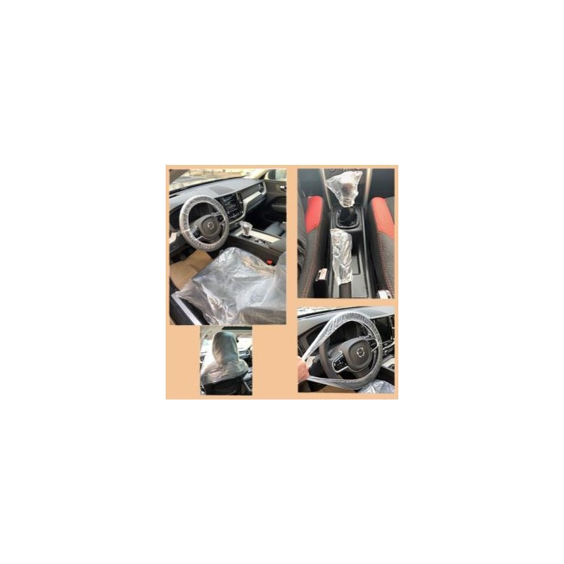 Kit de Protection Habitacle Jetable - 5 Pièces pour Véhicules