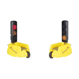 Lampe de chantier à LED - 2 piles