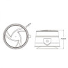 GYROPHARE LED MAGNETIQUE SANS FIL + TELECOMMANDE